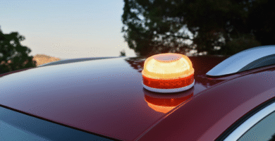 Baliza V16 Coche Rojo